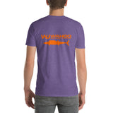 Purple/Orange Wahoo Junkies Short-Sleeve T-Shirt